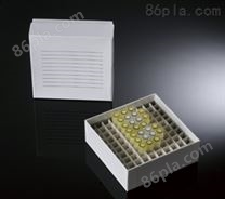 巴罗克biologix100格2英寸纸冷冻盒