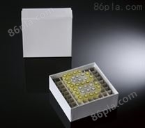 巴罗克biologix81格2英寸包膜纸冷冻盒