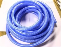 蓝色透明普通型PVC纤维增强软管 网纹管 蛇皮管