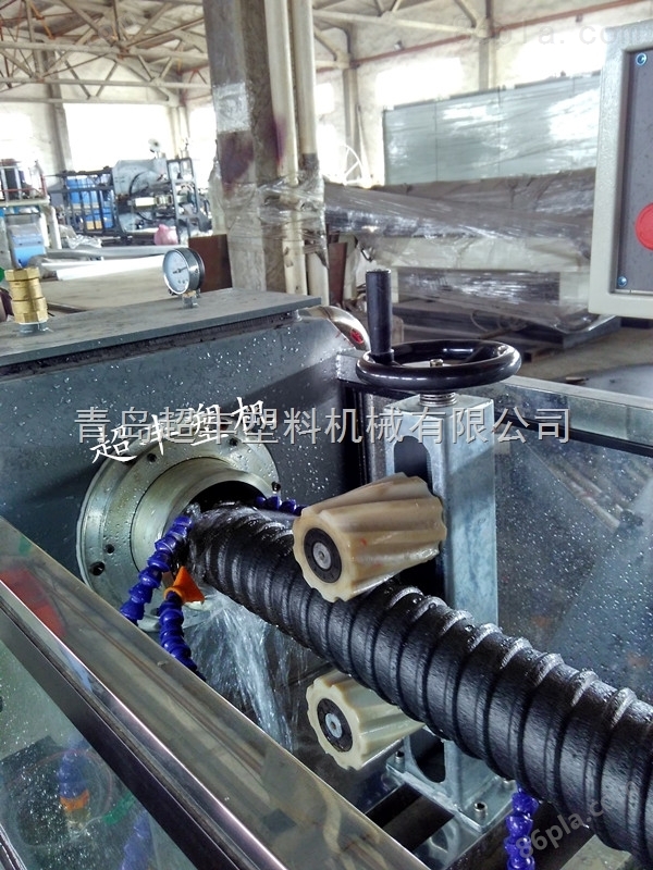 高速HDPE塑料管材设备-碳素螺旋管生产线